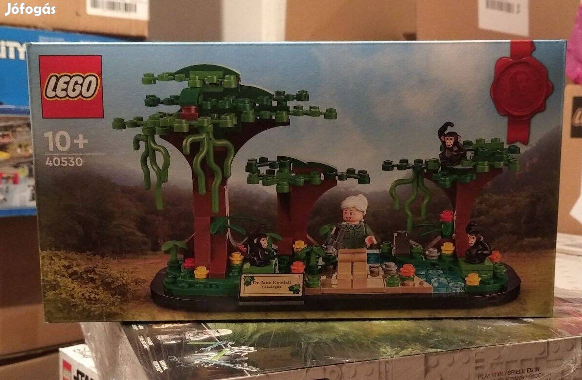 Lego 40530 Jane Goodall Tribute, bontatlan