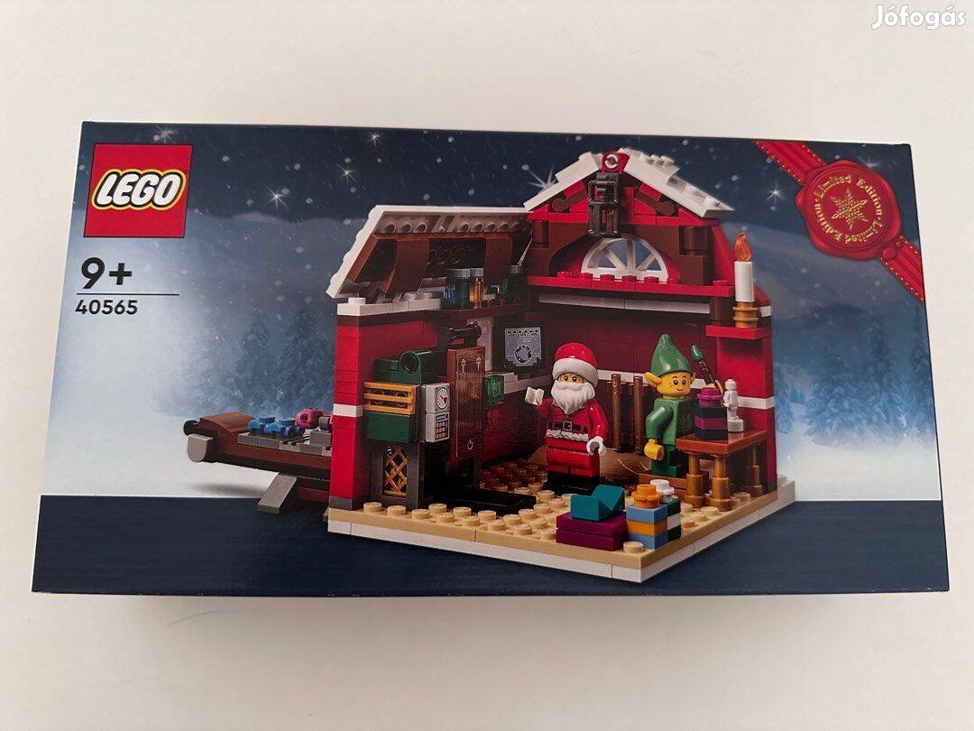 Lego 40565 Mikulásgyár + ajándék, új, hibátlan!