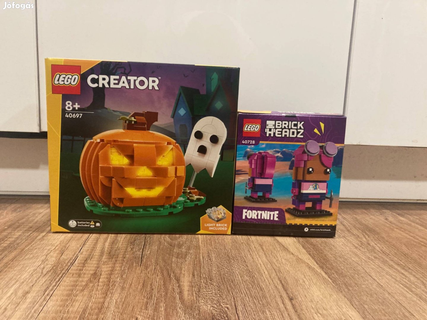 Lego 40697 Halloween töklámpa és 40728 Lego Fortine