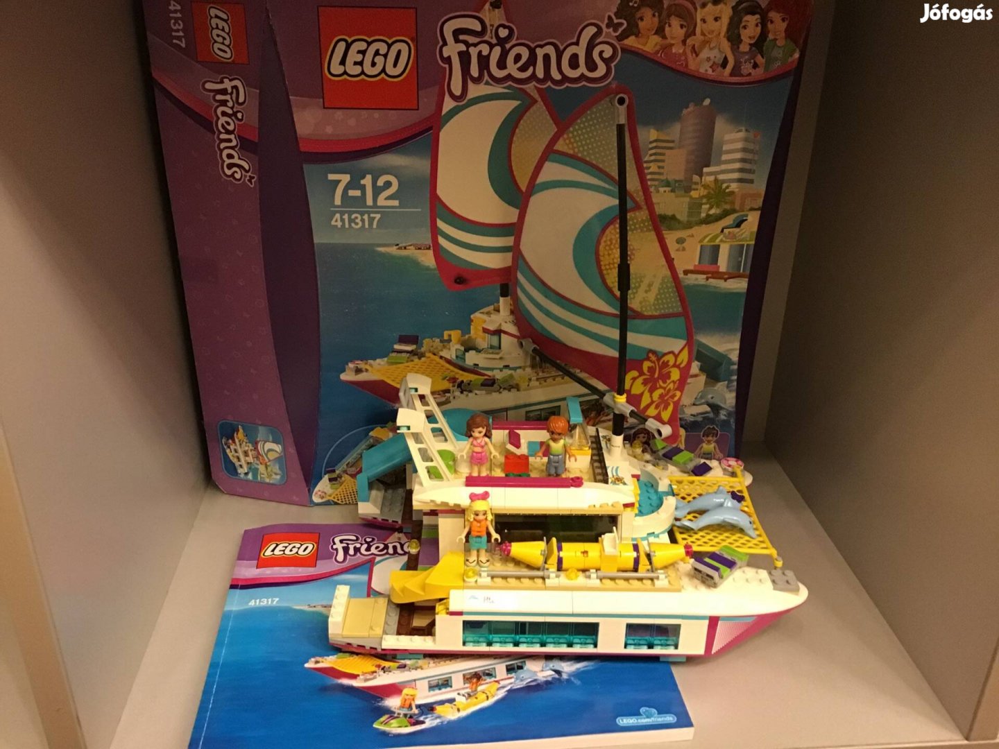 Lego 41317 Napsütötte katamarán, újszerű, doboz, leírás rendben