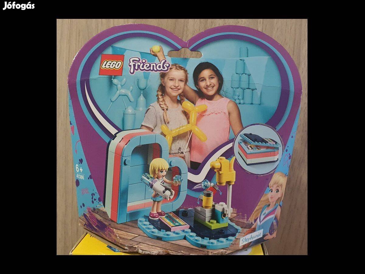 Lego 41386 Friends Stephanie nyári szív alakú doboza