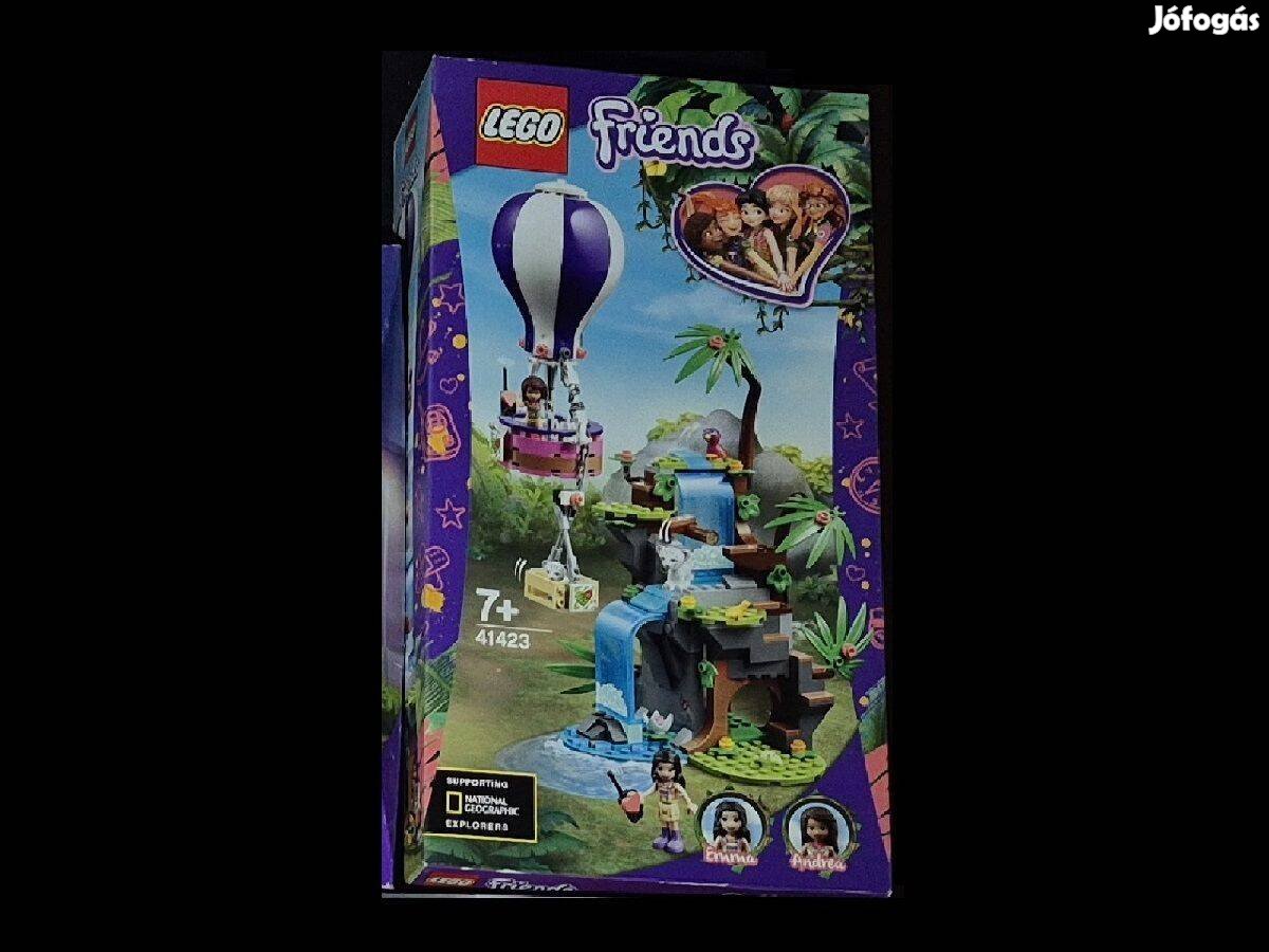 Lego 41423 Friends Hőlégballonos tigris mentő akció készlet