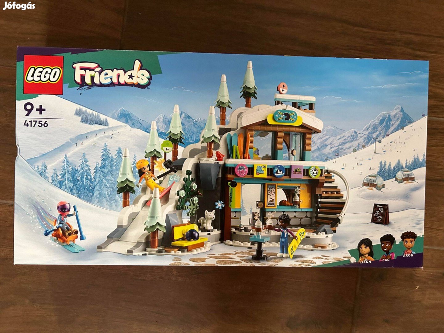 Lego 41756 Friends - Ünnepi sípálya és kávézó (új)