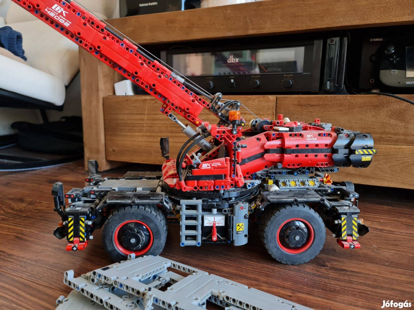 Lego 42082 Daru egyenetlen terepen