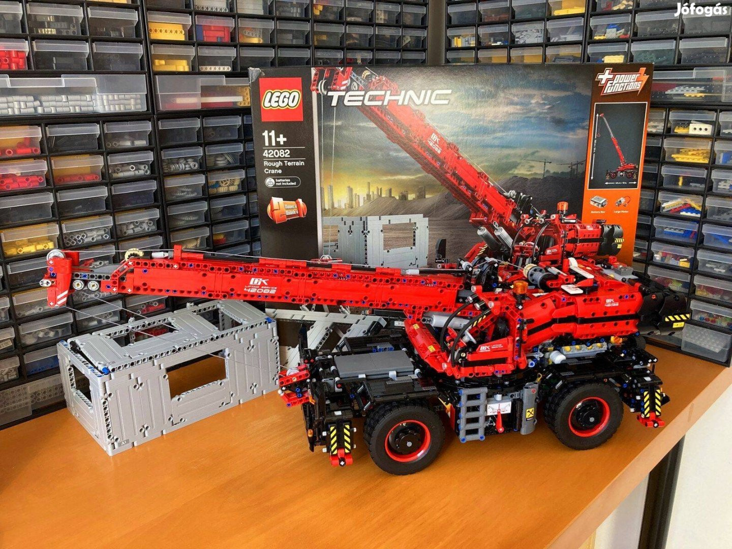 Lego 42082 Rough Terrain Crane újszerű