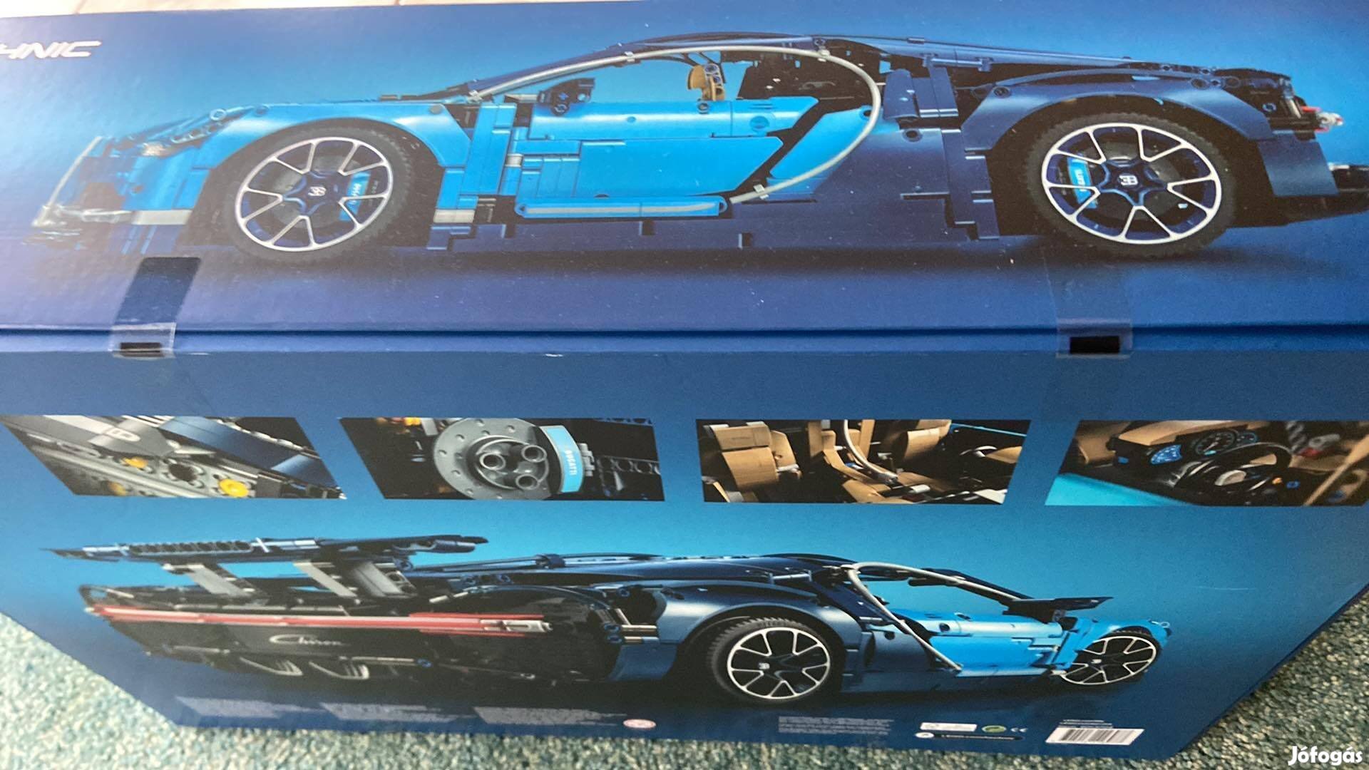 Lego 42083 Technic Bugatti Chiron új bontatlan, gyári kartonnal