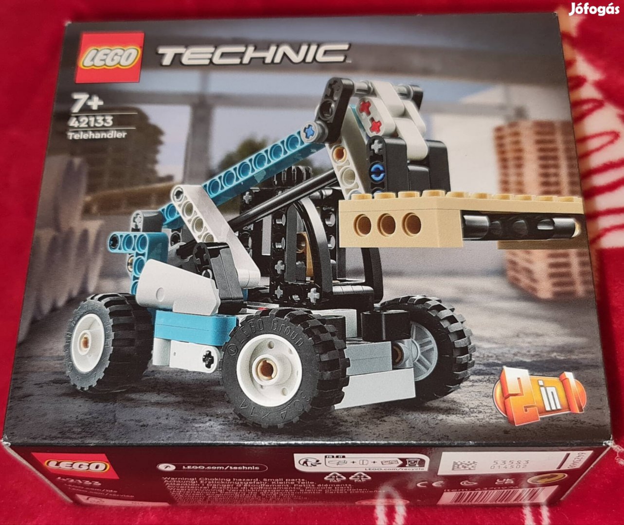 Lego 42133 Telehandler rakodó bontatlan 