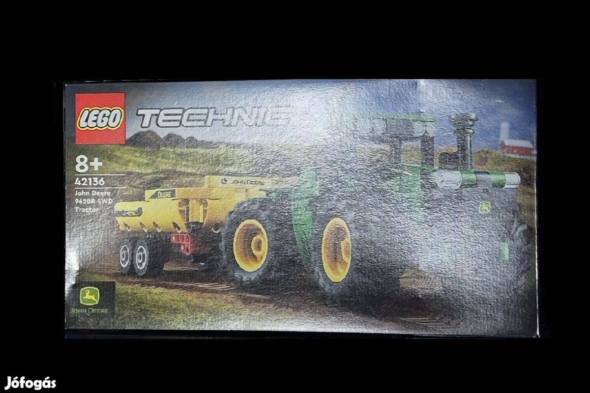 Lego 42136 Technic John Deere 9620R 4WD traktor készlet - ritkaság