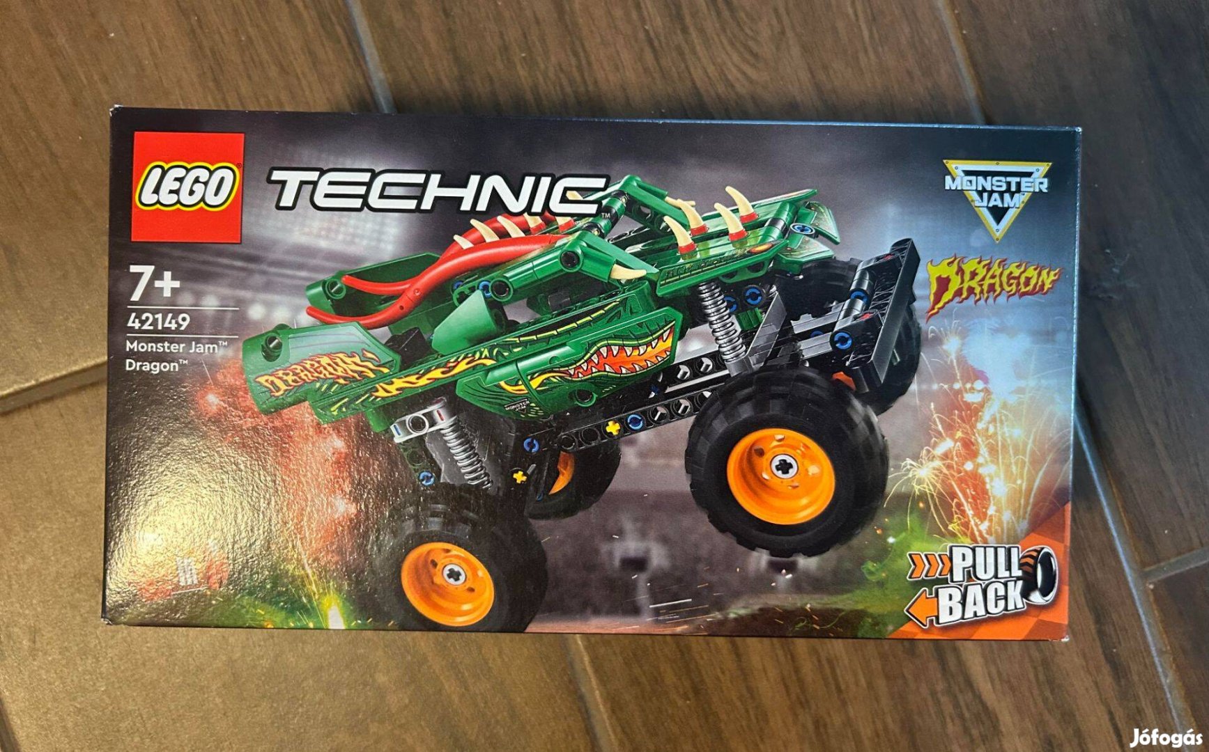 Lego 42149 Technic Monster Jam Dragon (új)