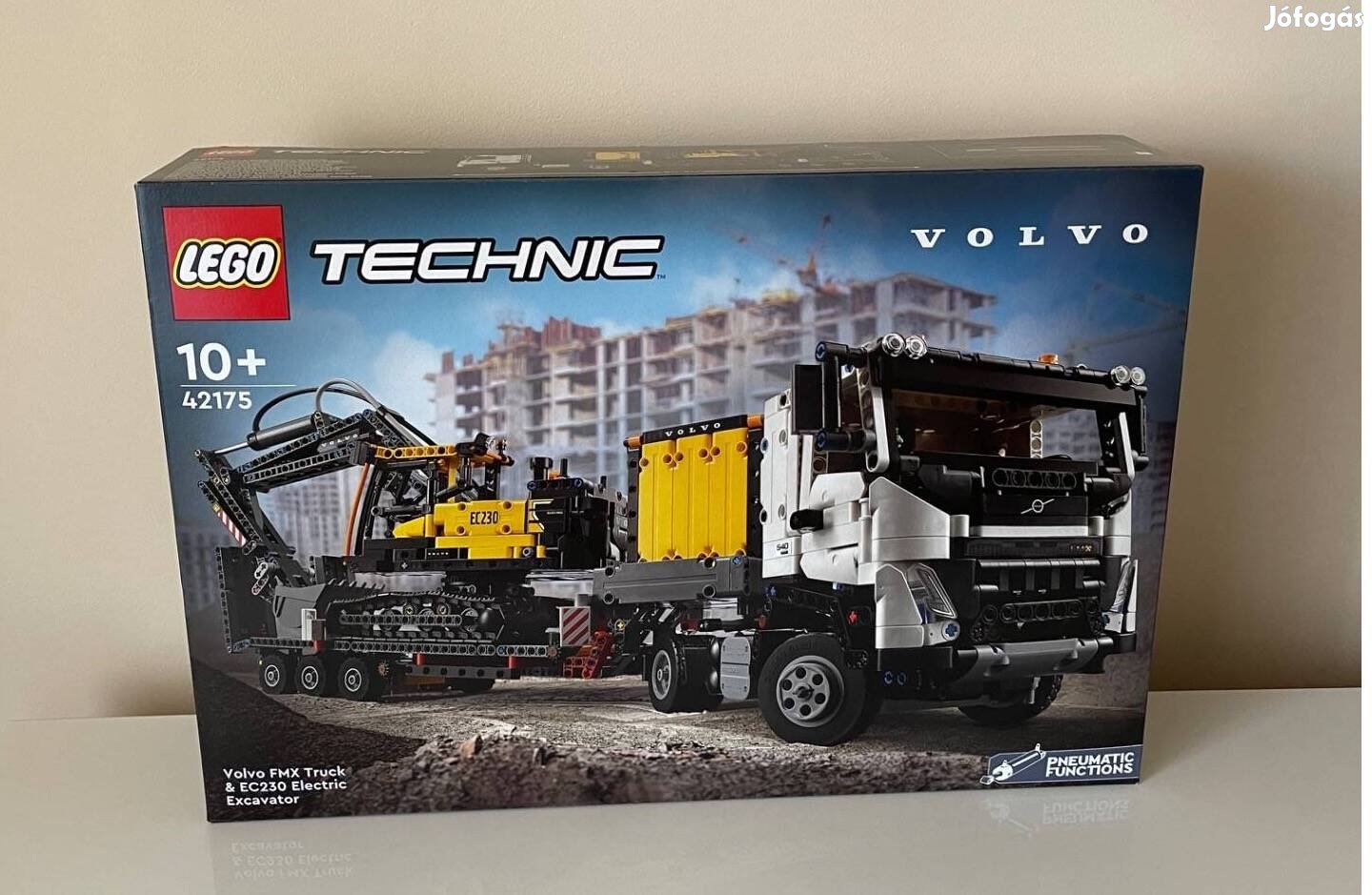 Lego 42175 - Volvo FMX teherautó és EC230 elektromos markoló Új!