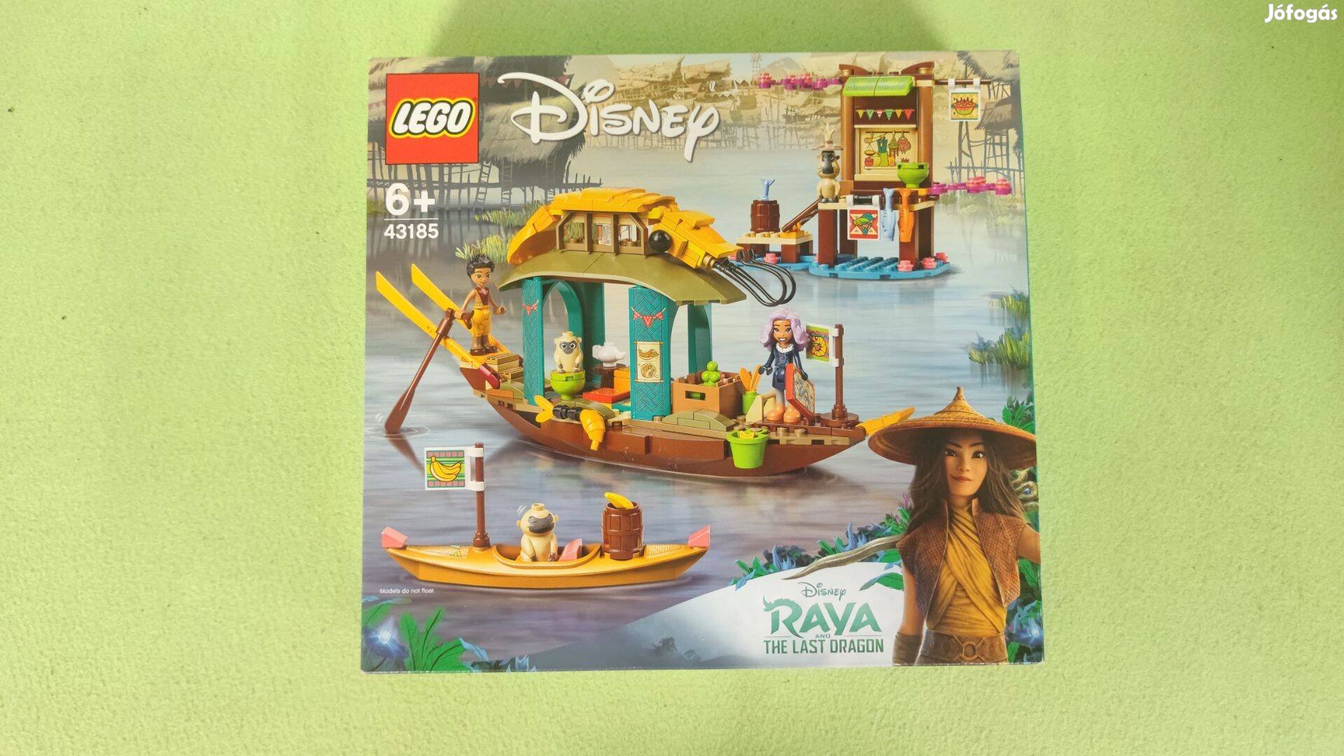 Lego 43185 Disney Raya és az utolsó sárkány - Boun hajója új bontatlan