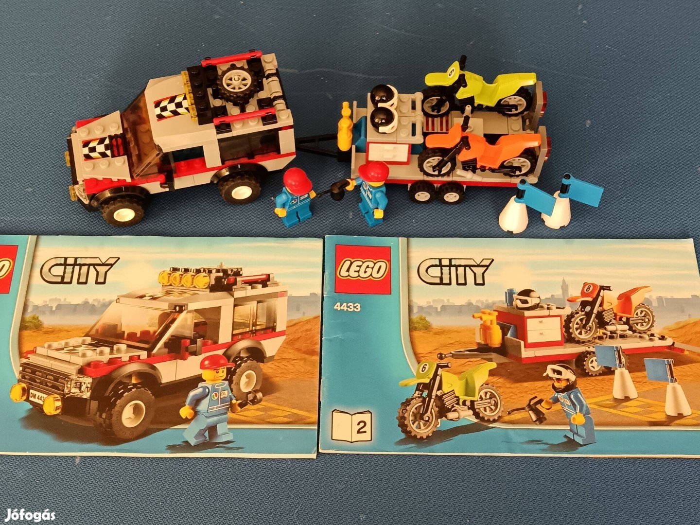 Lego 4433 cross motor szállító