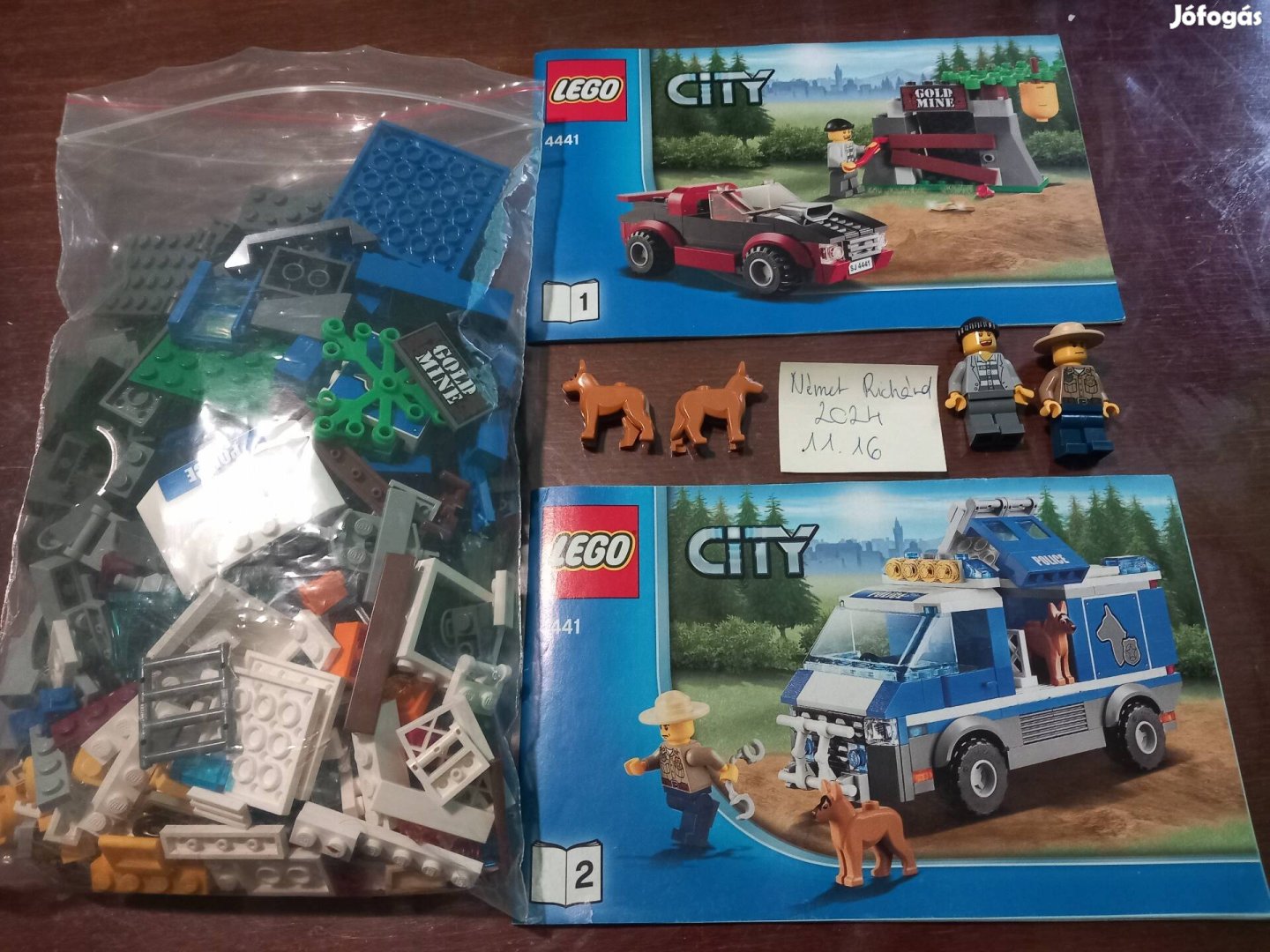 Lego 4441 - Police Dog Van - City