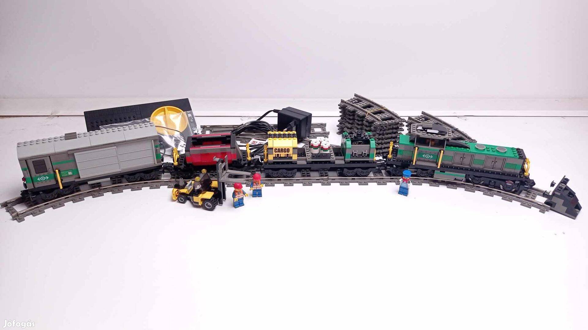 Lego 4512 - Tehervonat (Train:9V) (Használt Készlet)