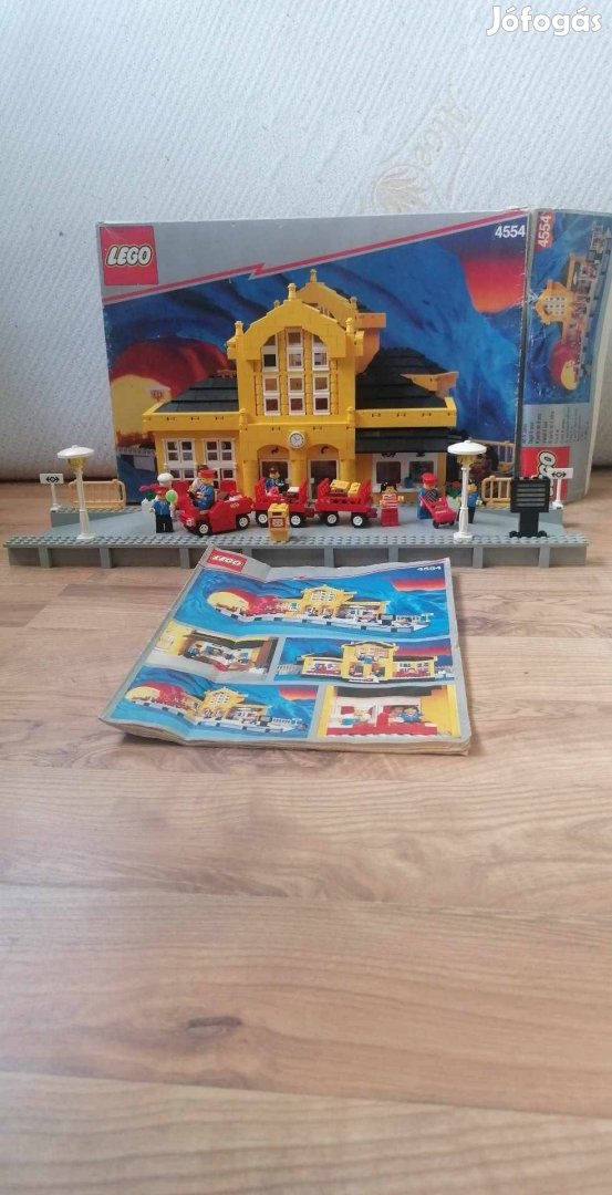 Lego 4554 városi vasúti vonatok metróállomás