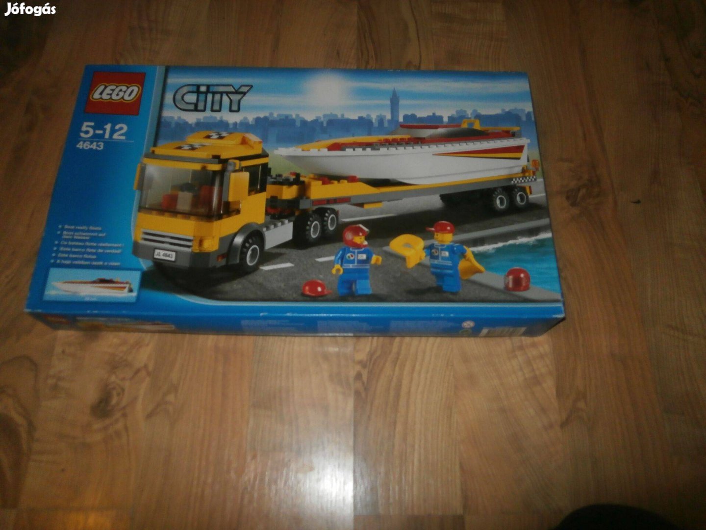Lego 4643 Motorcsónak szállító Bontatlan