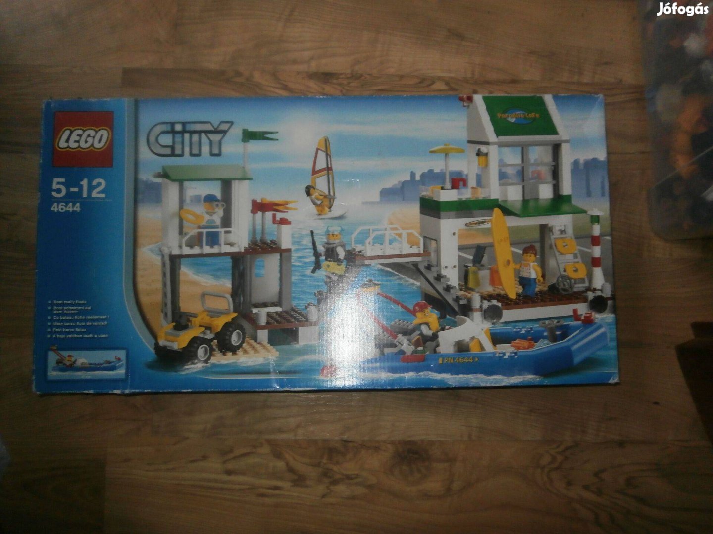 Lego 4644 City Kishajó kikötő Új