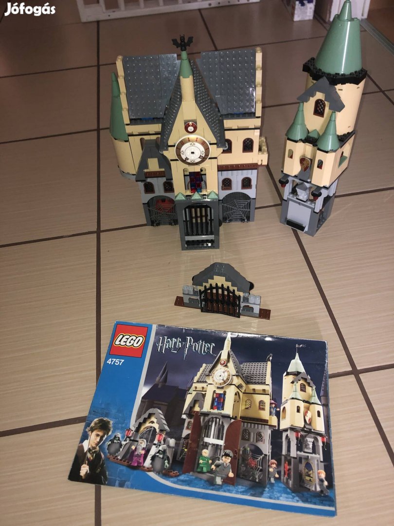Lego 4757 Harry Potter Hogwarts kastély hiányos