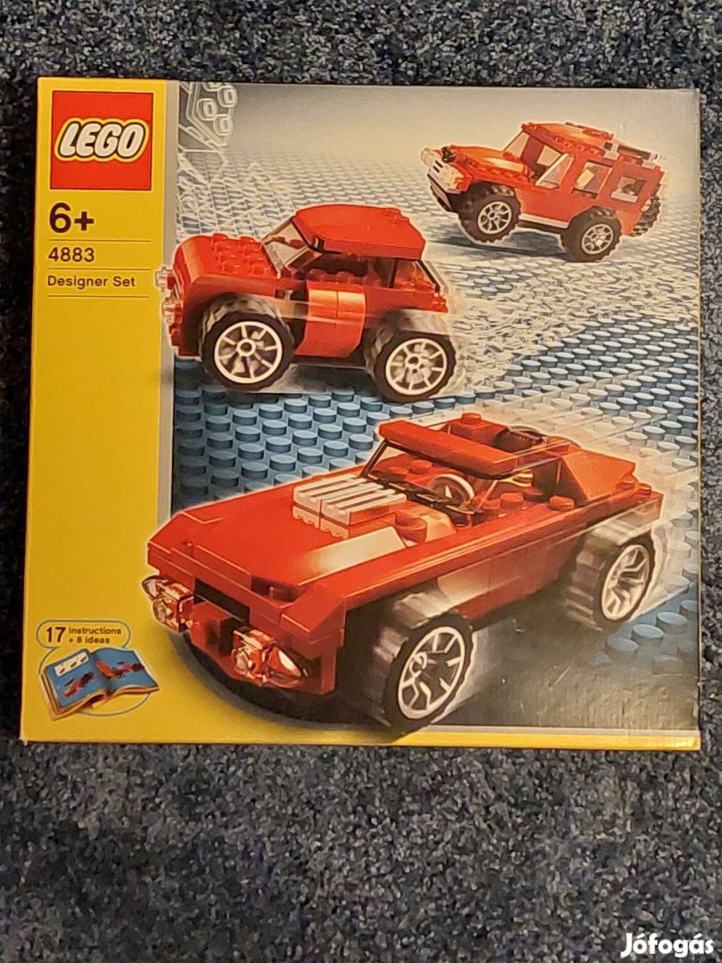 Lego 4883 designer set, kis autó, Gear Grinders