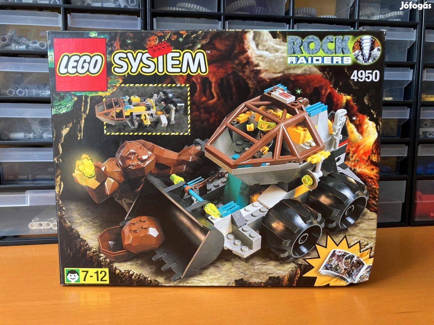 Lego 4950 Rock Raiders Loader Dozer új bontatlan