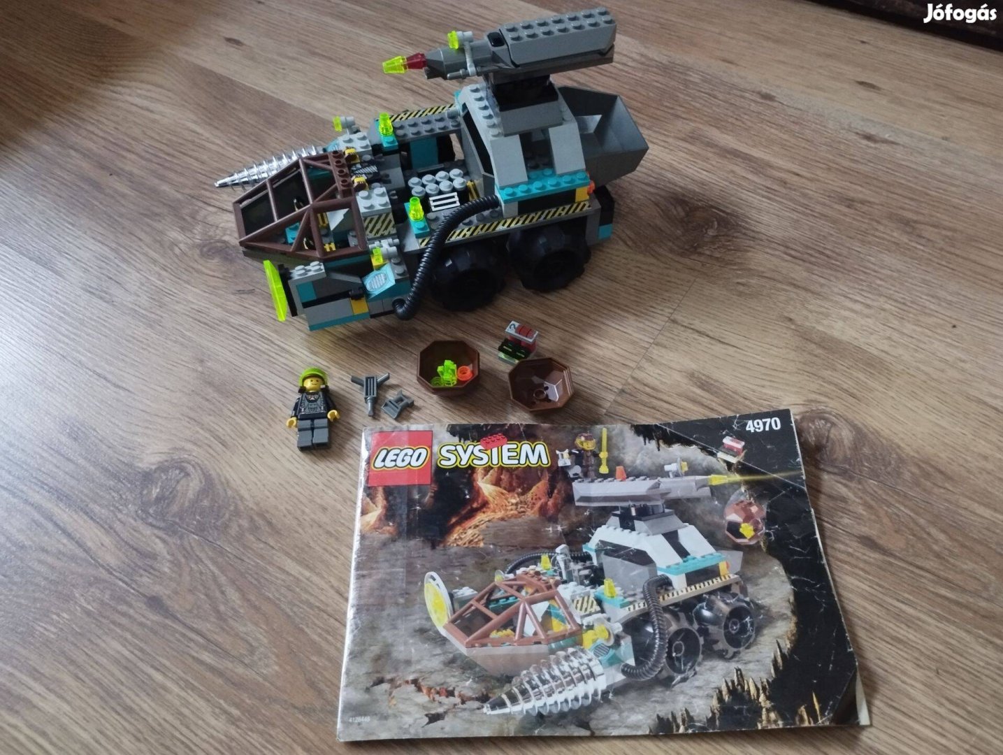 Lego 4970 Rock Raiders, Krómtörő, leírással