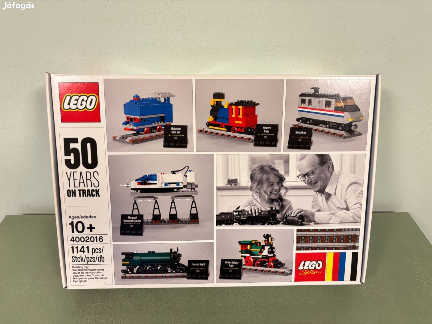 Lego 50 years on track 4002016 dolgozói ajándék készlet