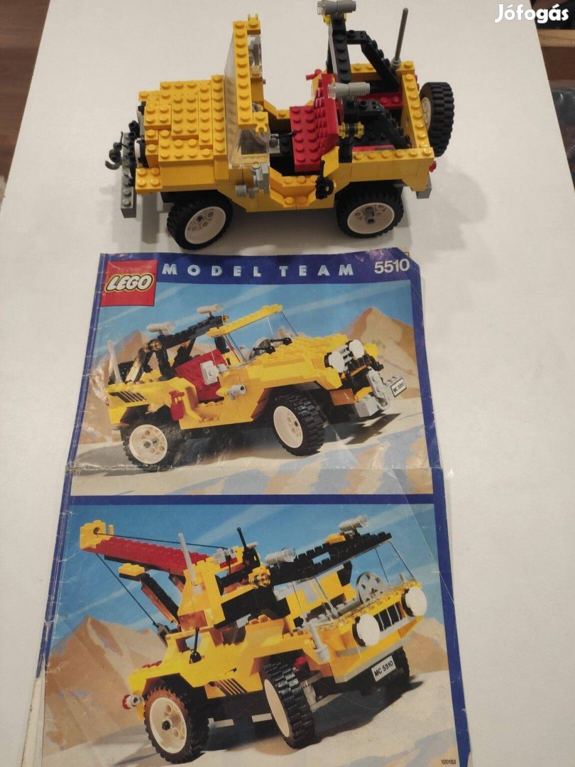 Lego 5510 - Off Road 4 X 4 - Model Team 2in1 készlet, Jeep 4x4, Daru