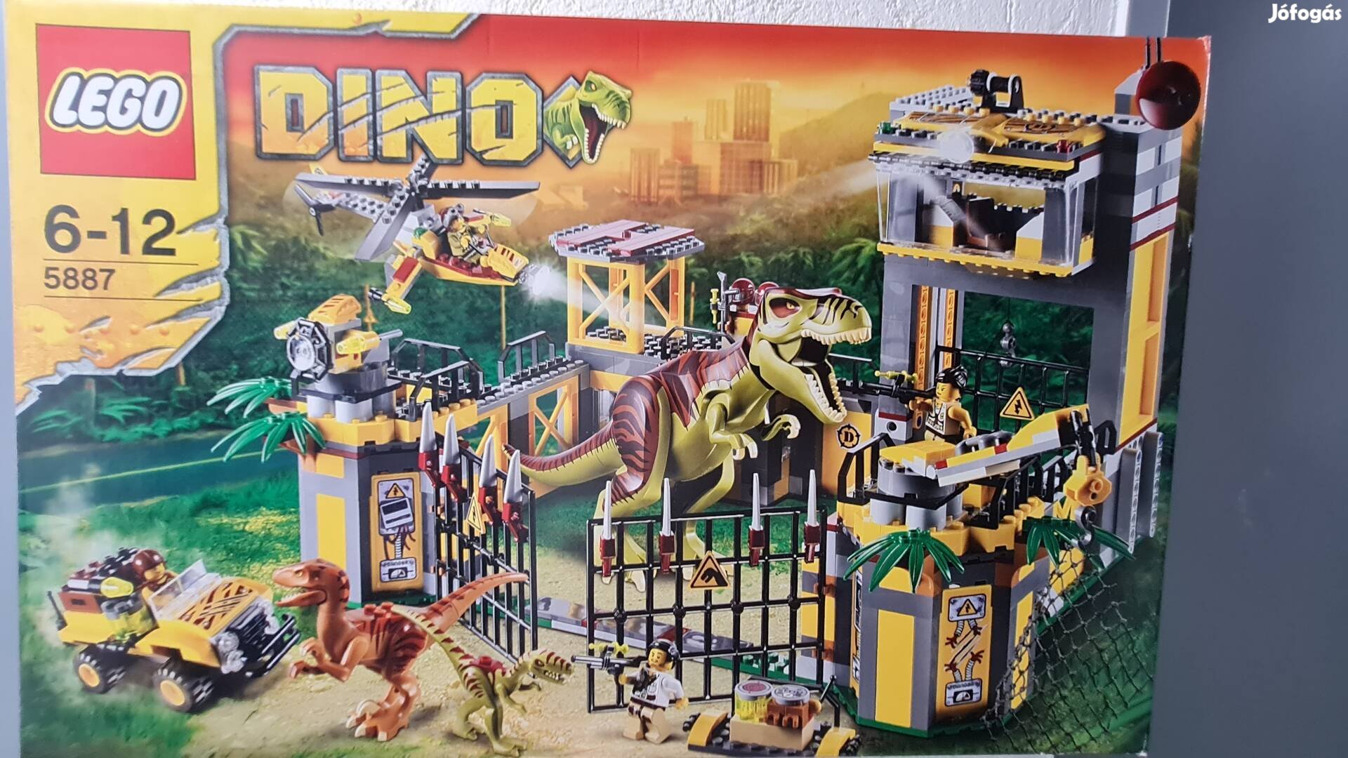 Lego 5887, Dino Defense HQ bázis,  új, bontatlan 