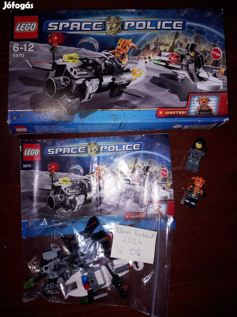 Lego 5970  - Freeze Ray Frenzy  - Space Police III