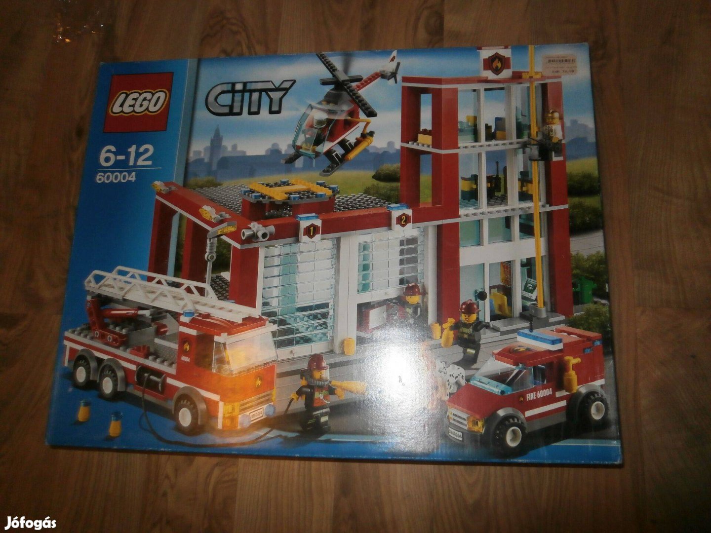 Lego 60004 Tűzoltóállomás Bontatlan