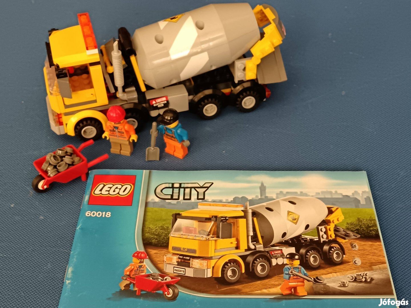 Lego 60018 City betonkeverő Cement Mixer