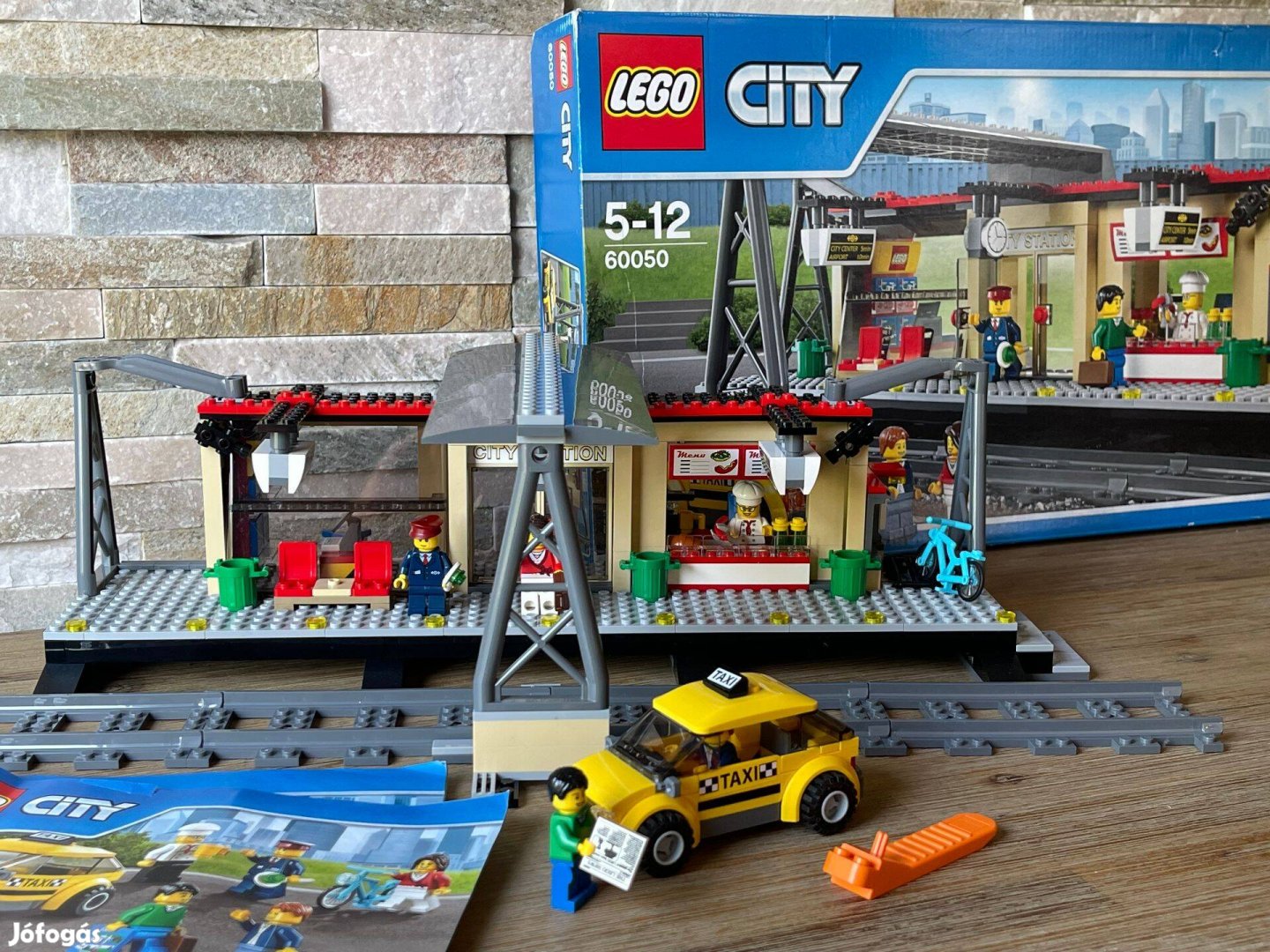 Lego 60050 vasutállomás Lego vonat vasut állomás lego állomás