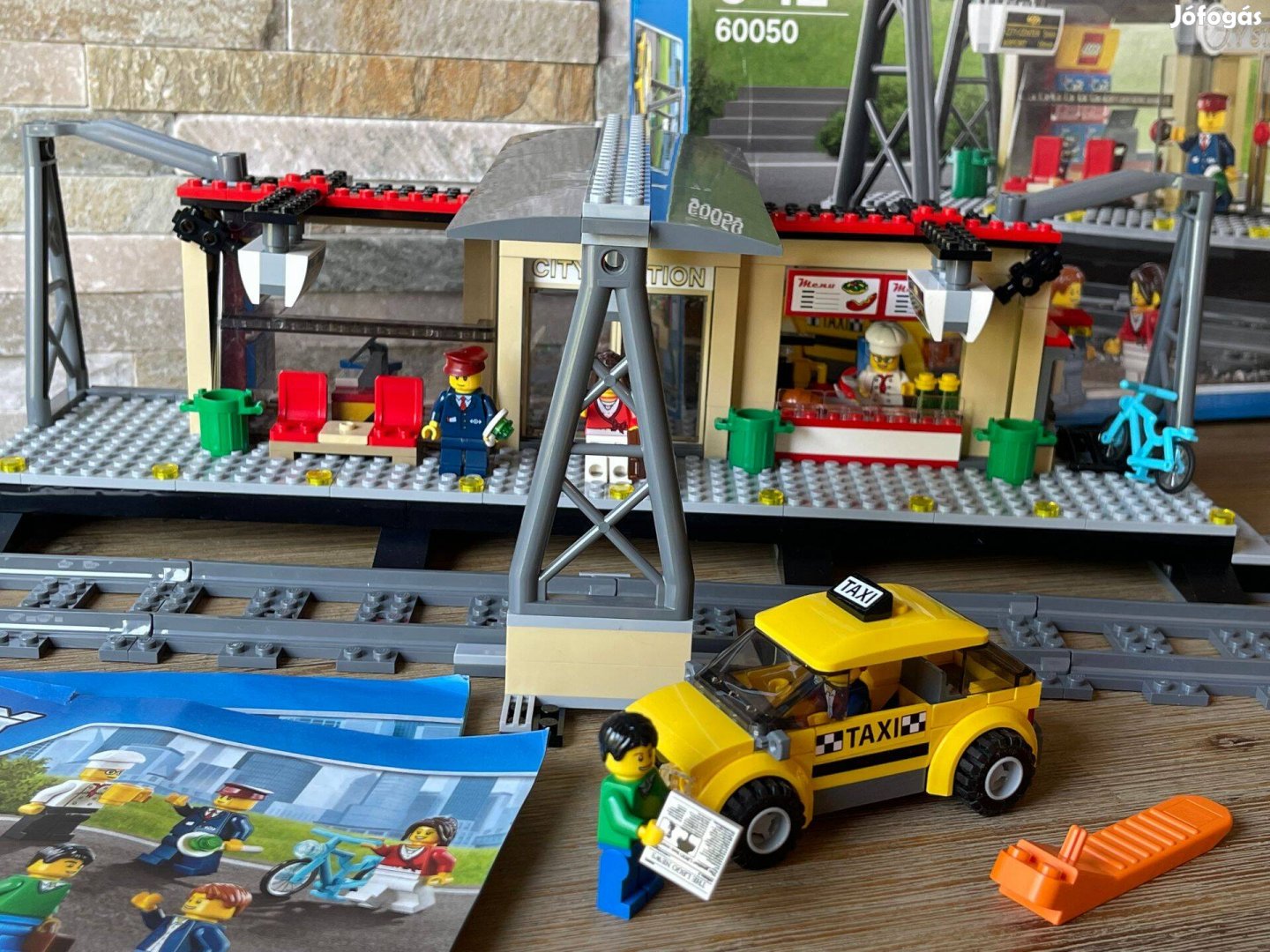 Lego 60050 vonat vasut allomas Lego 60050 vonatallomas