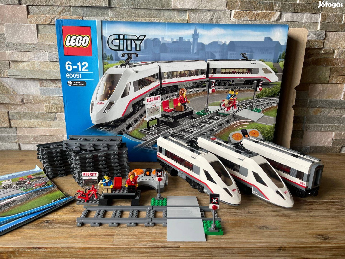 Lego 60051 személyvonat Lego 60051 vonat vasút szett