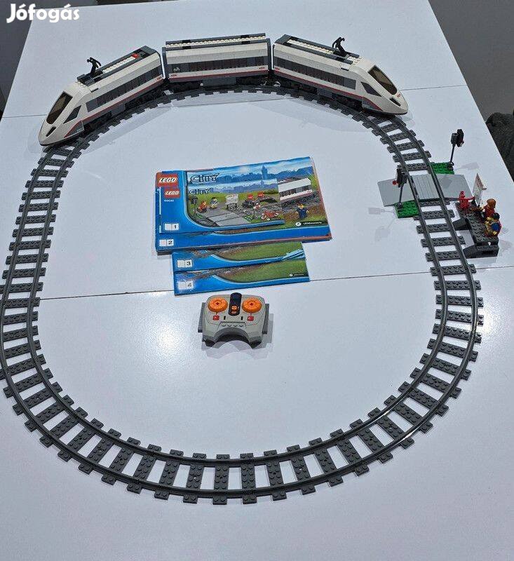 Lego 60051 szemelyvonat vasut szett Lego vonat vasut szett