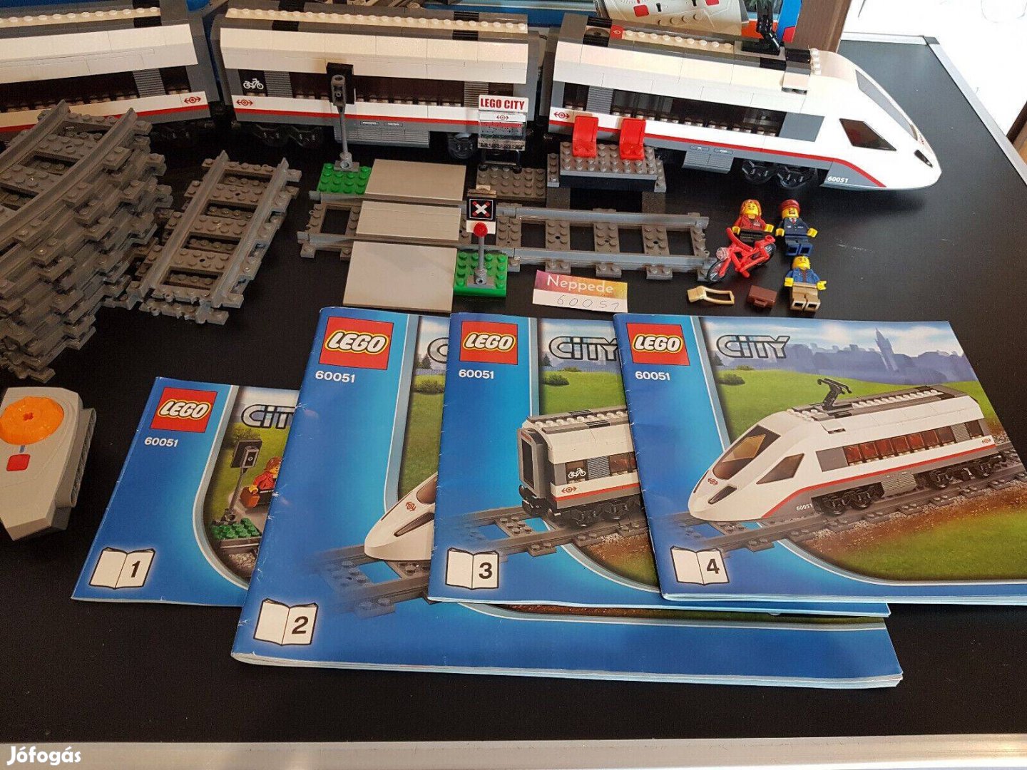 Lego 60051 vonat vasut Lego 60051 személyvonat szett