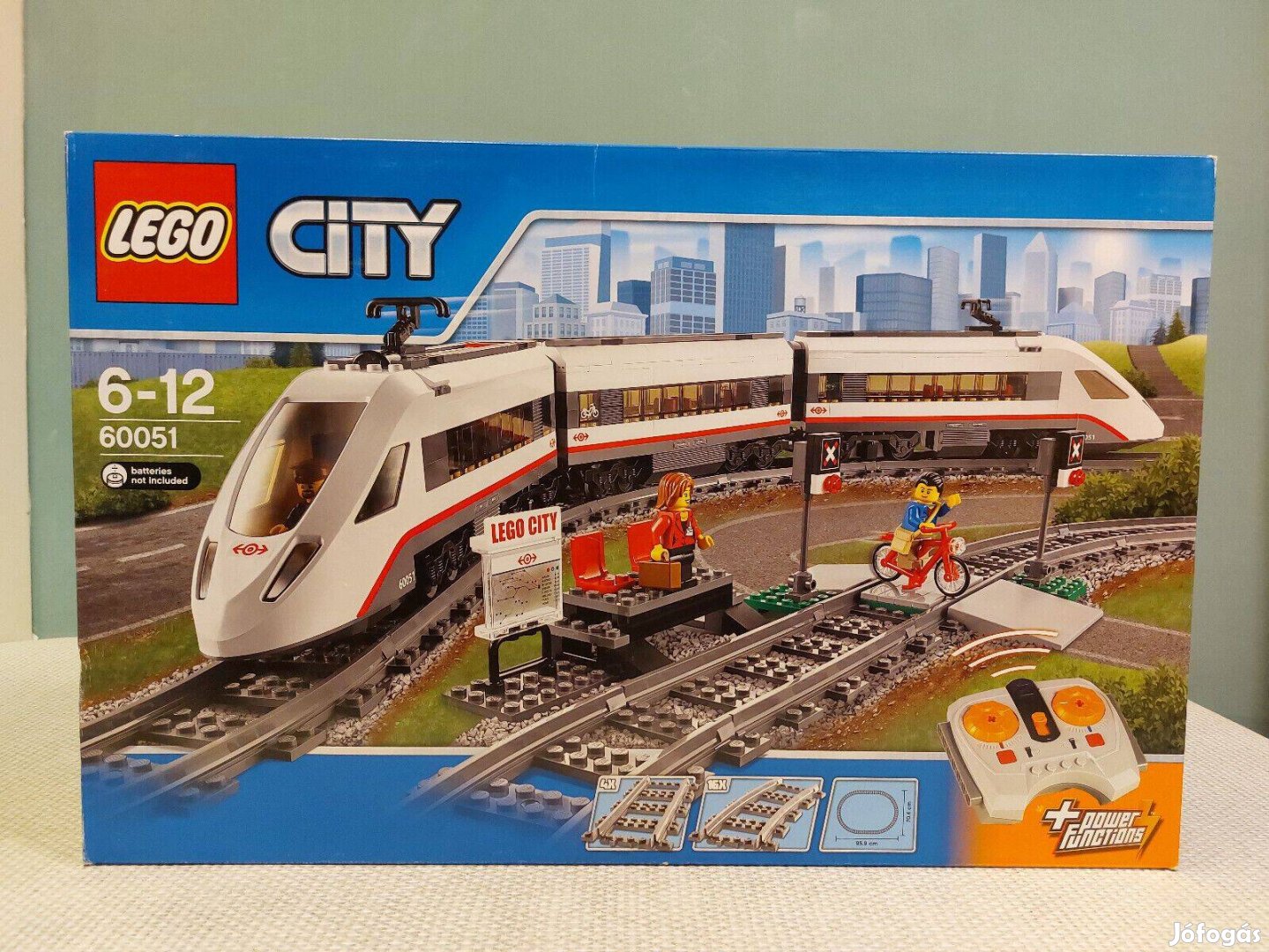 Lego 60051 vonat vasut szett Lego 60051 szemelyvonat szett