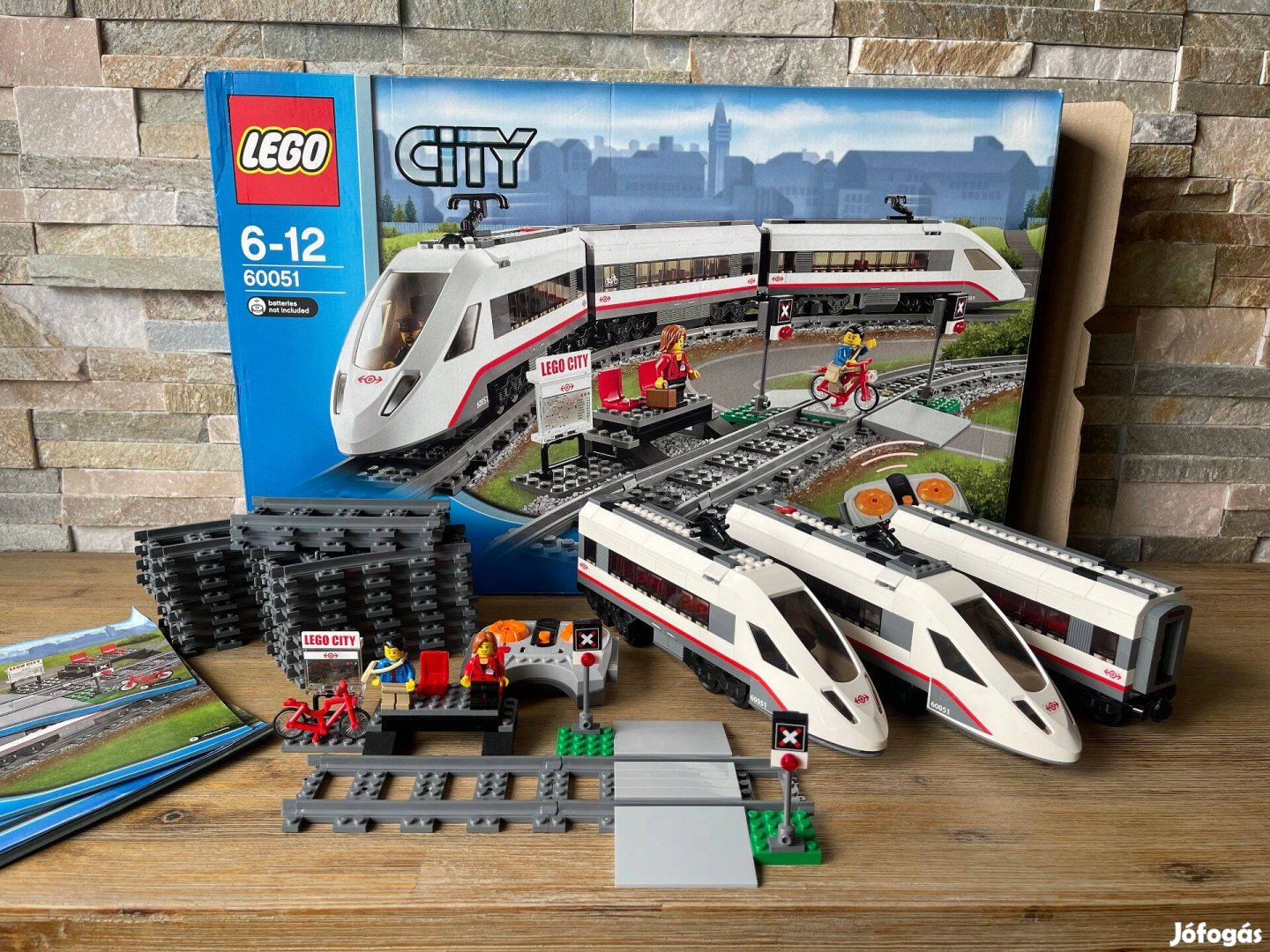 Lego 60051 vonat vasut szett Lego 60051 szemelyvonat szett