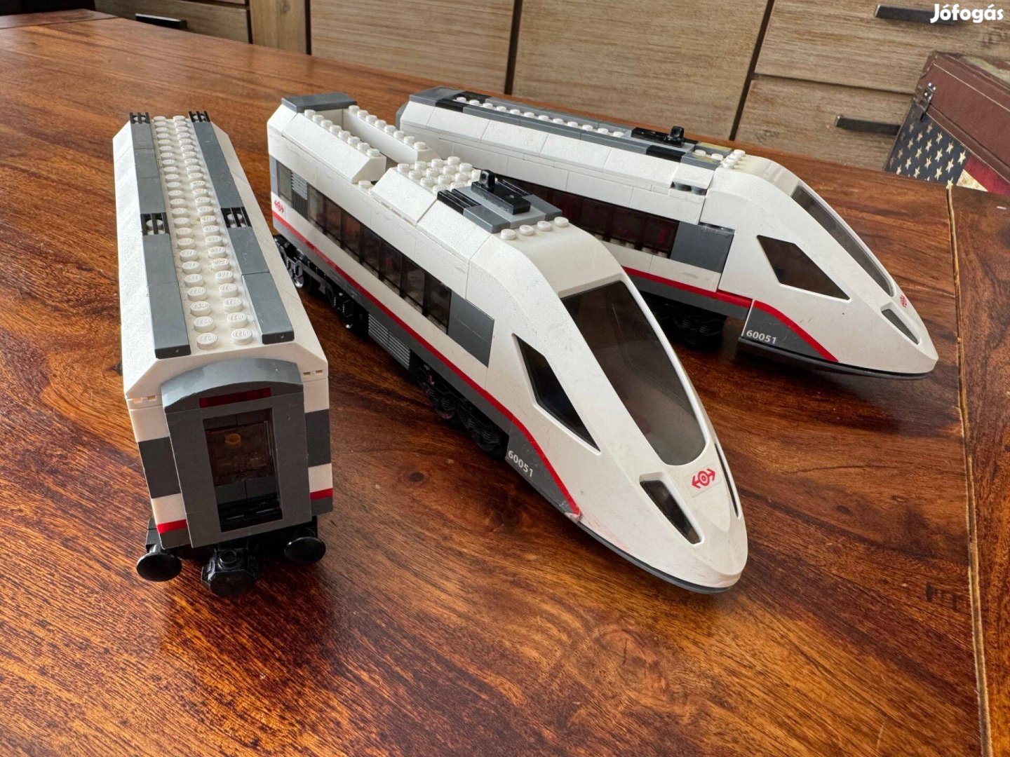 Lego 60051 vonat vasut szett Lego 60051 szemelyvonat vasut szett