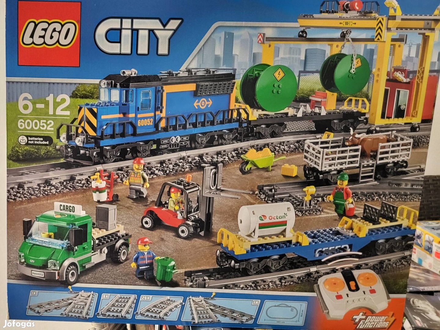 Lego 60052 City Tehervonat, új bontatlan, ingyenes szállítás