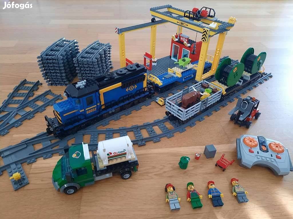 Lego 60052 tehervonat szett Lego vonat vasut szett