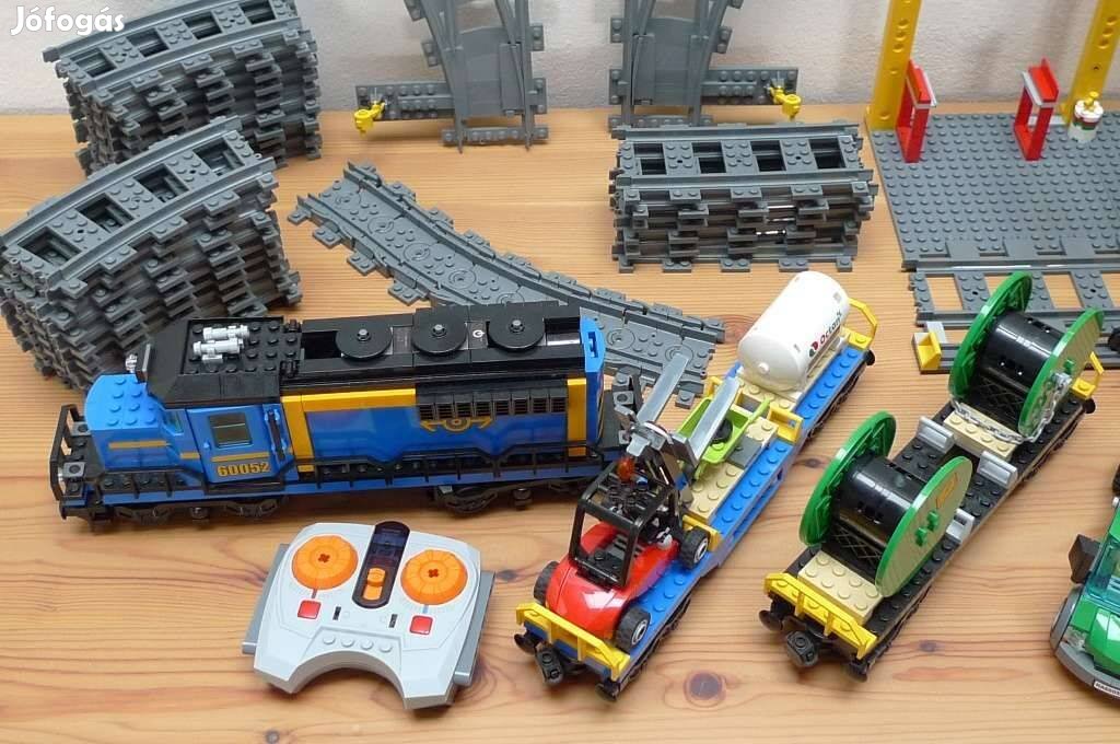Lego 60052 tehervonat vasut szett Lego 60052 vonat szett