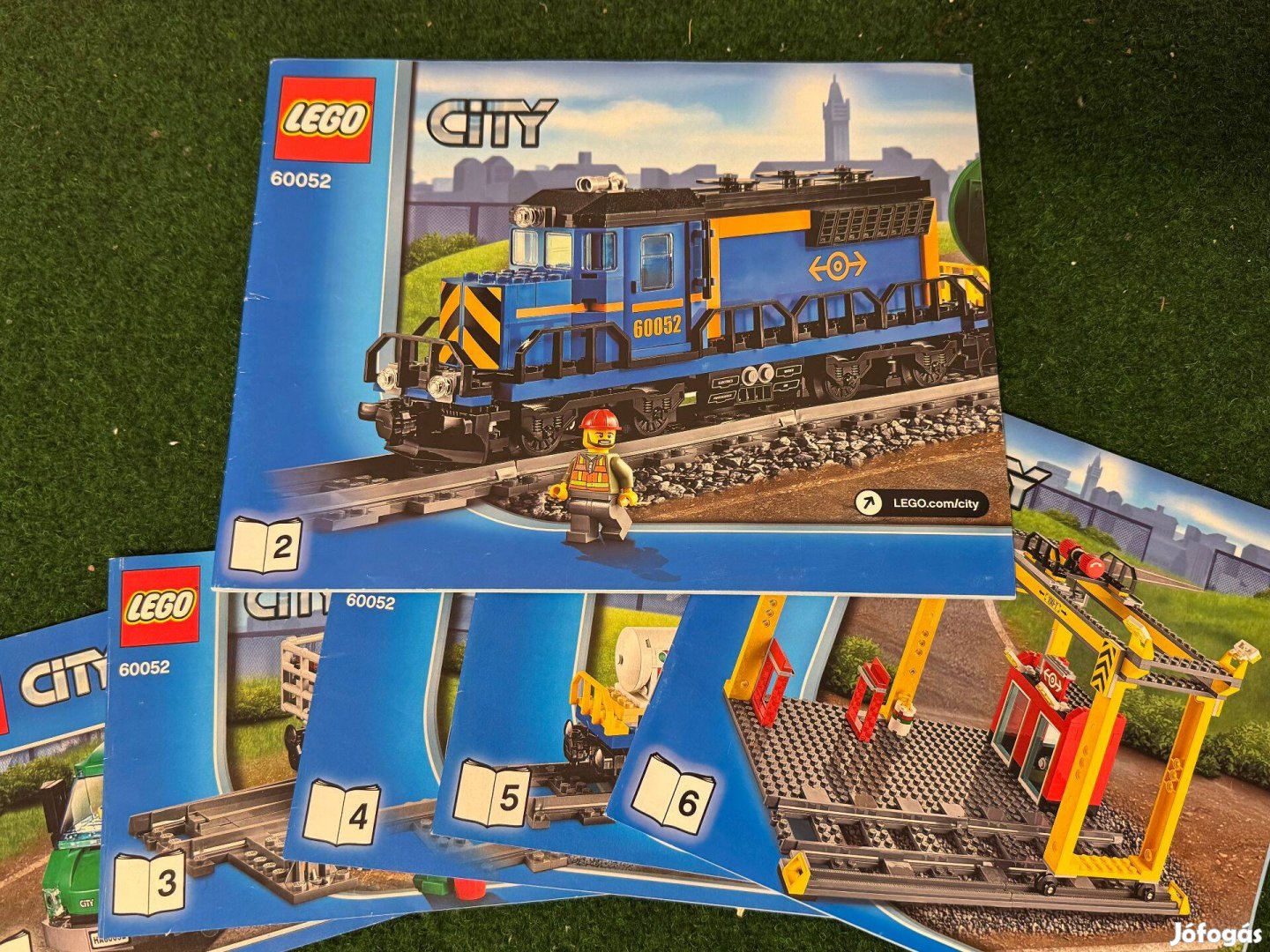 Lego 60052 vonat epitesi utmutato Lego 60052 vonat vasut