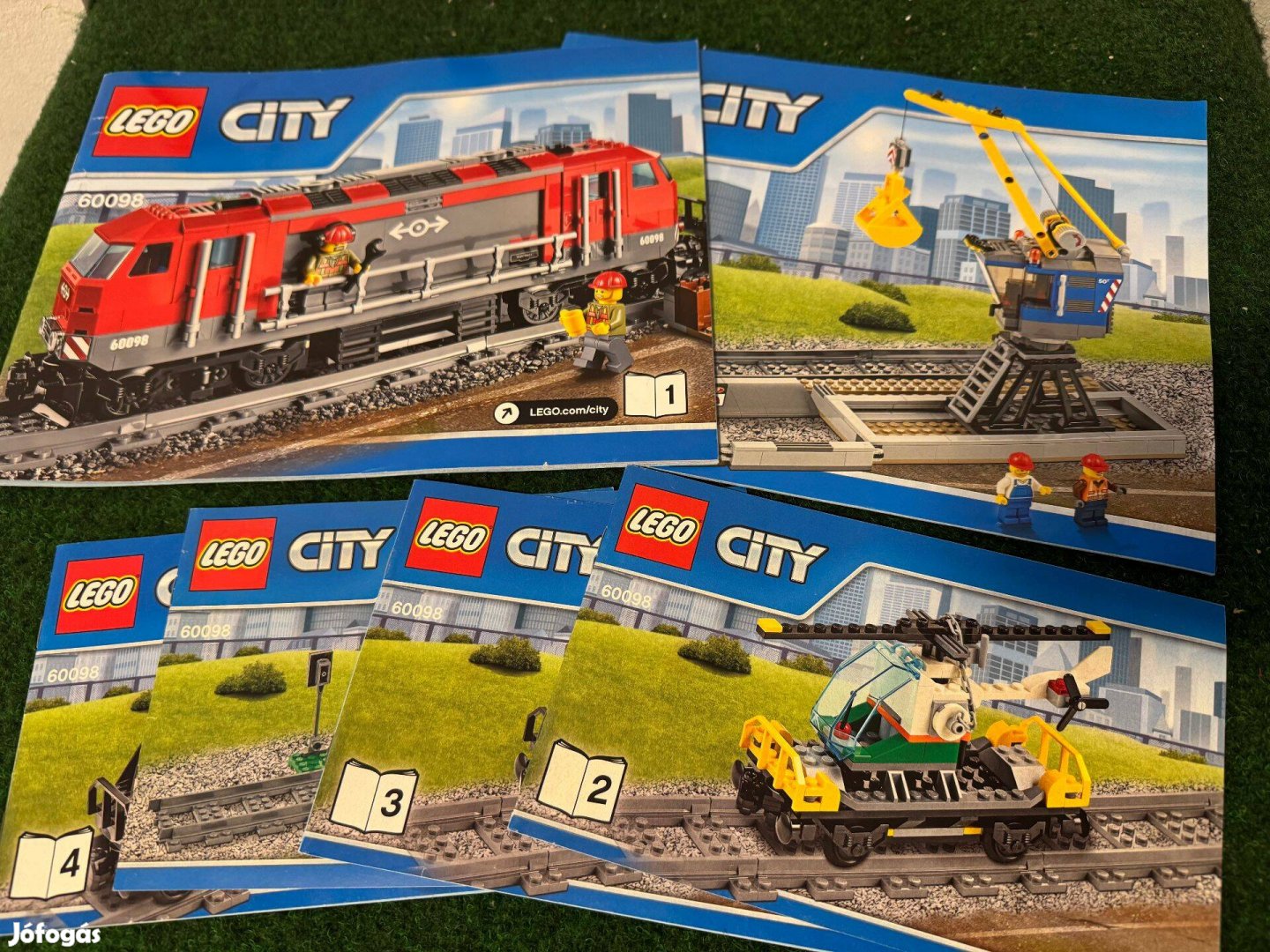 Lego 60098 vonat epitesi utmutato Lego 60098 vonat vasut