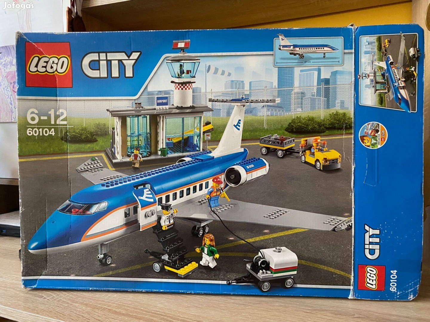 Lego 60104 City Repülőtéri terminál dobozos