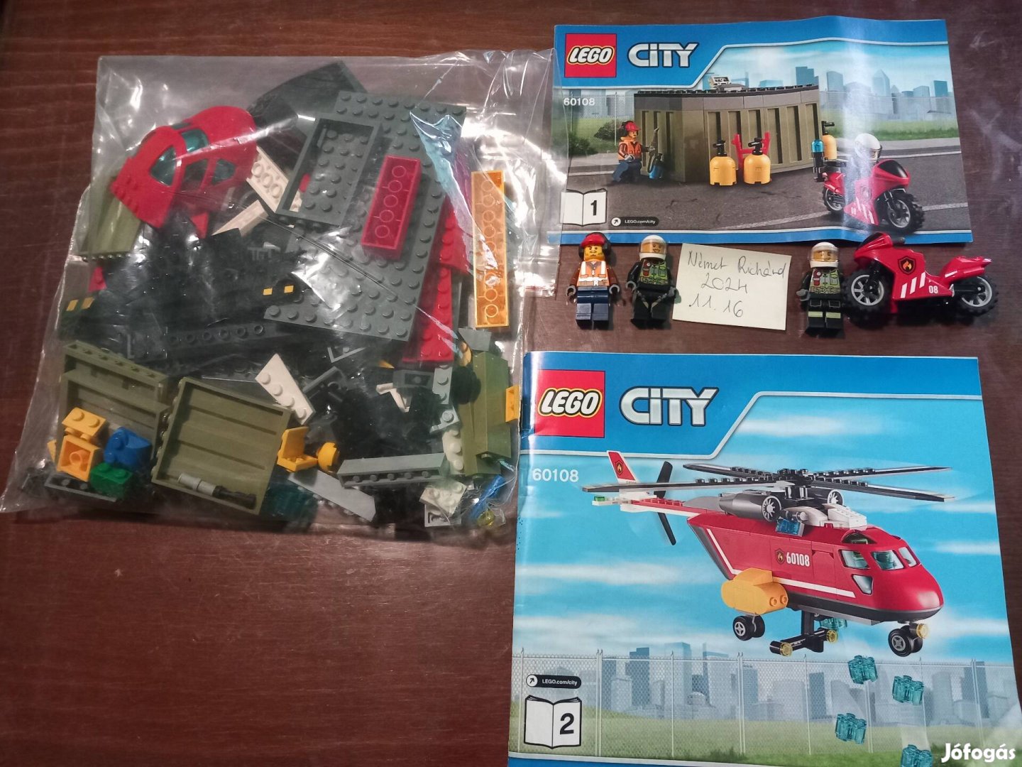 Lego 60108 - Fire Response Unit - City - Tűzoltó