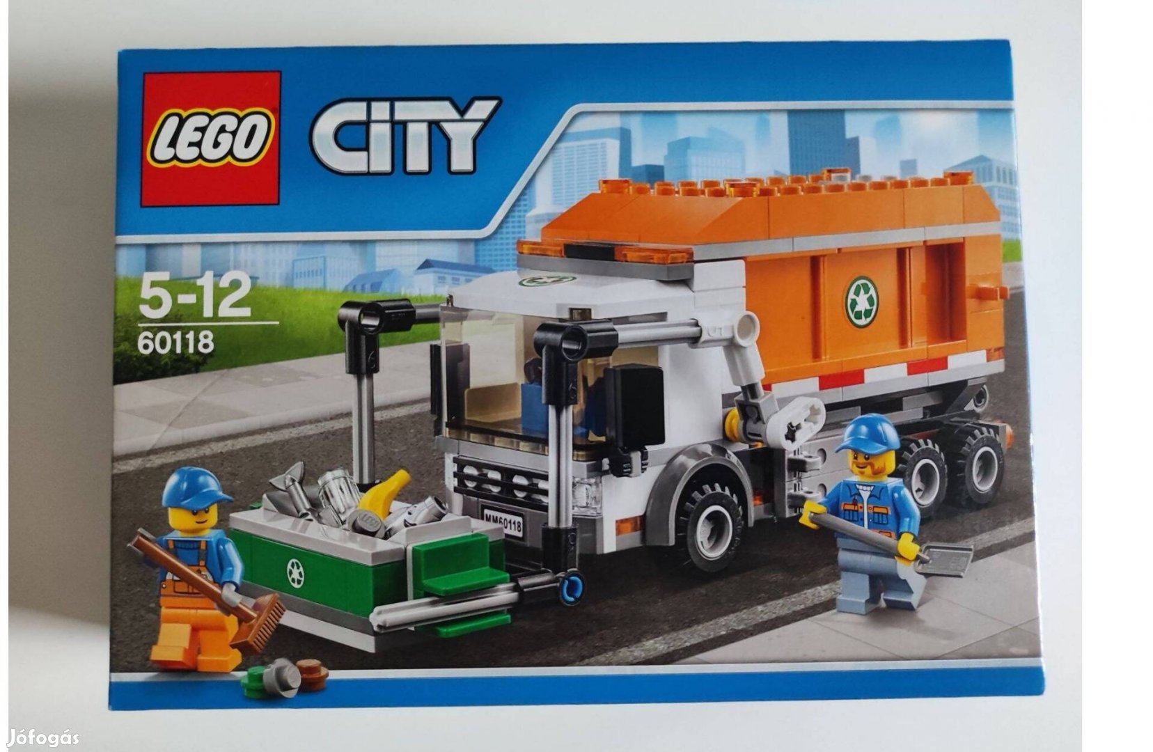 Lego 60118 - Szemetes autó - új, bontatlan