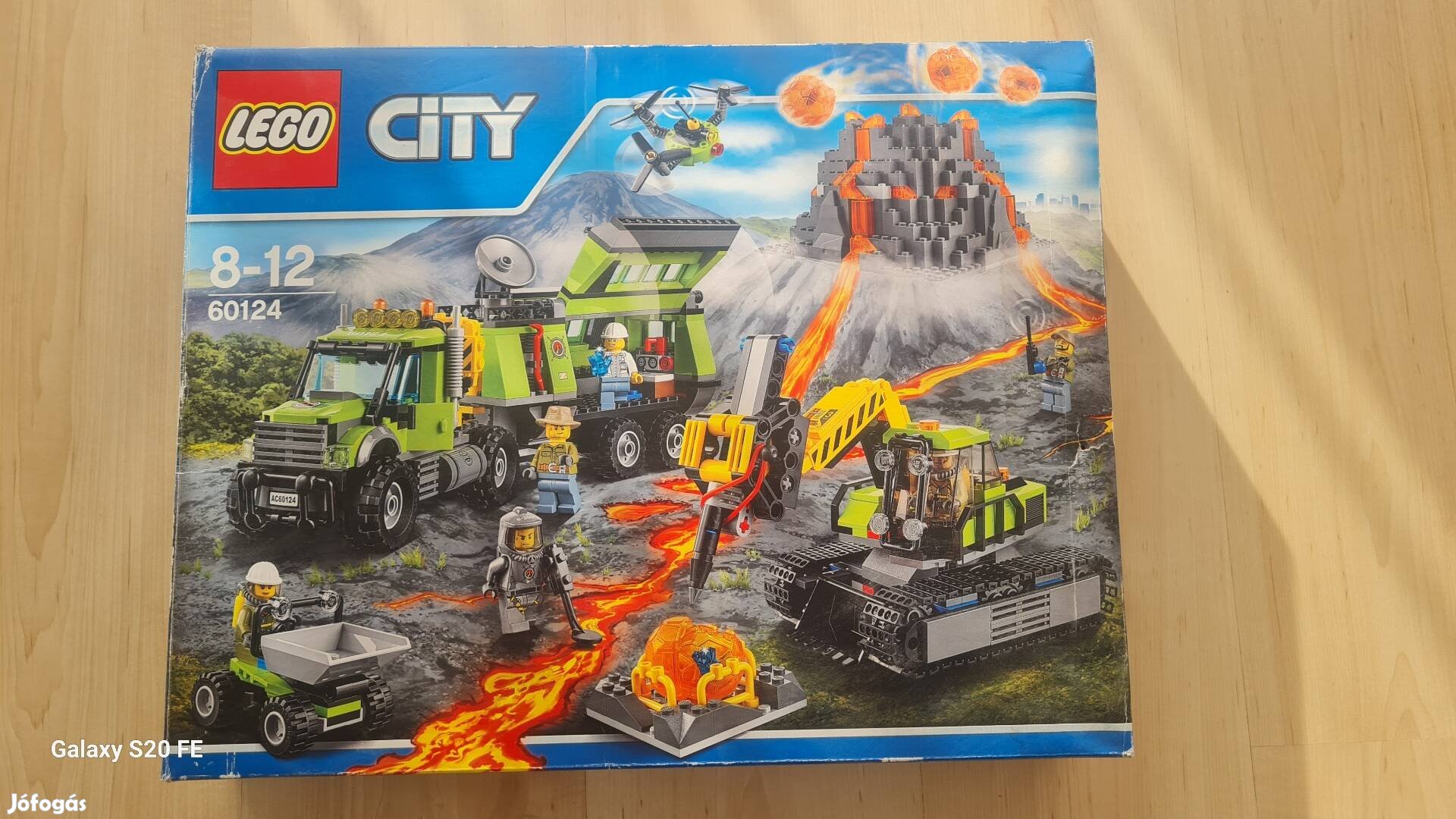 Lego 60124, Vulkán kutató bázis 