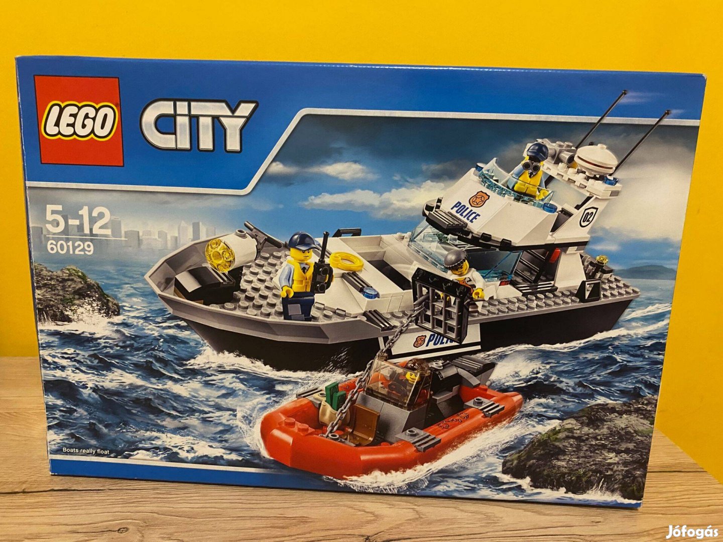 Lego 60129 City Rendőrségi járőrcsónak