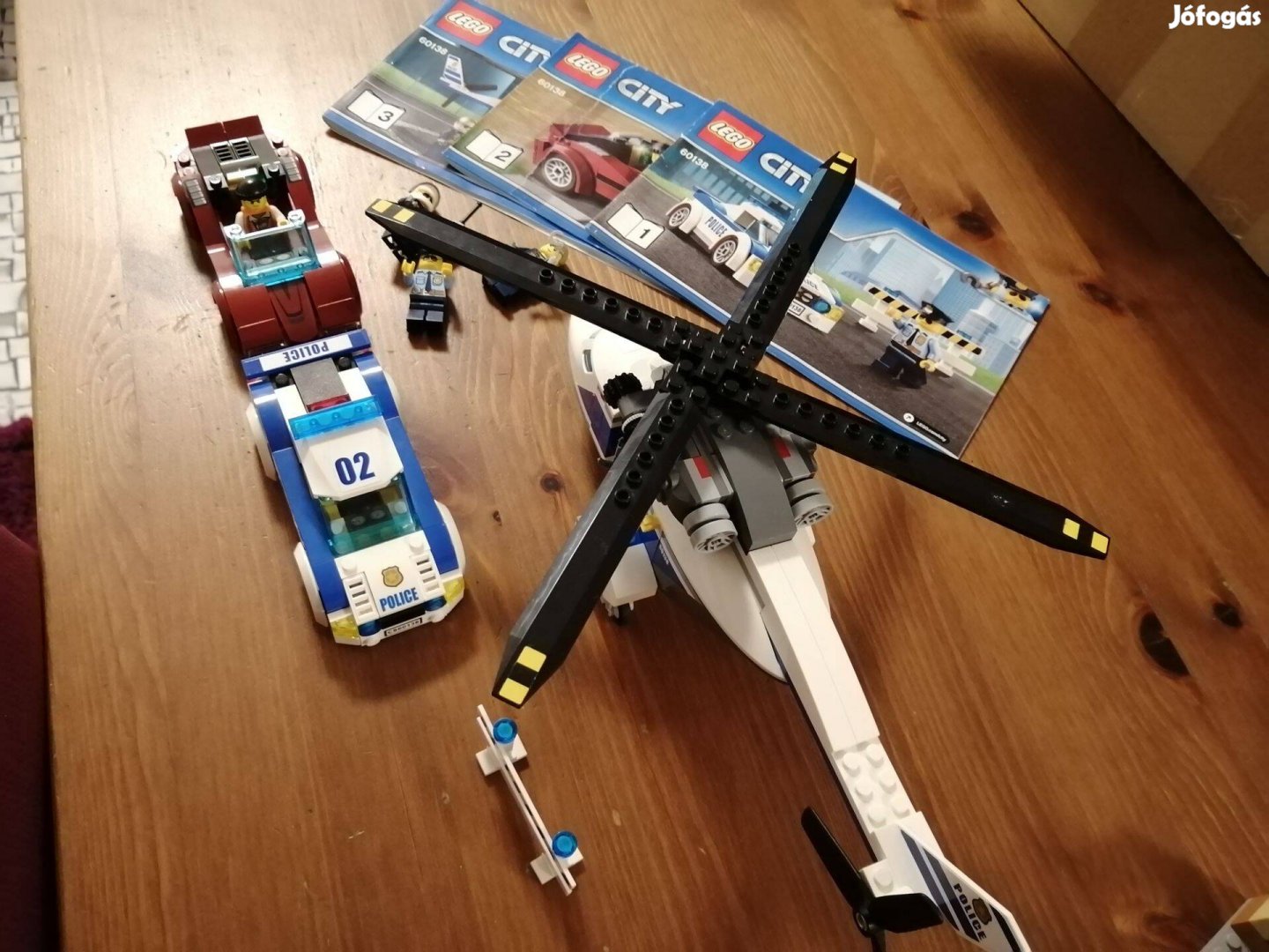 Lego 60138 gyorsasági üldözés utmutatoval